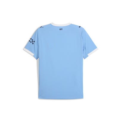 メンズ 2025ー26 マンチェスター シティFC ホーム レプリカ 半袖 ユニフォーム （Team Light Blue-PUMA White）｜詳細画像
