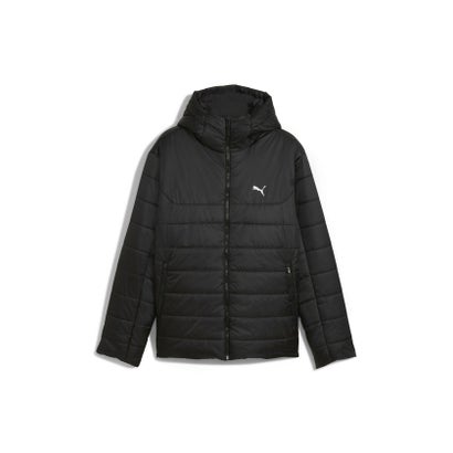メンズ ESS フーデッド パデッド ジャケット （PUMA Black）｜詳細画像