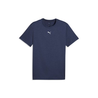 メンズ トレーニング TAD エッセンシャル ヘザー キャット 半袖 Tシャツ ESSENTIALS HEATHER CAT Tee （Loden Green Heather）｜詳細画像