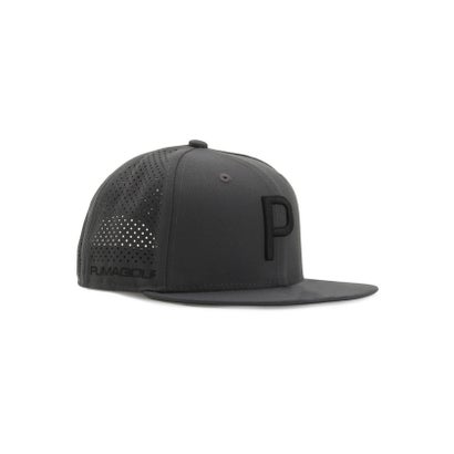 メンズ ゴルフ PUMA x NEW ERA 9FIFTY P キャップ PUMAxNEWERA 9FIFTY P CAP （PUMA Black）｜詳細画像