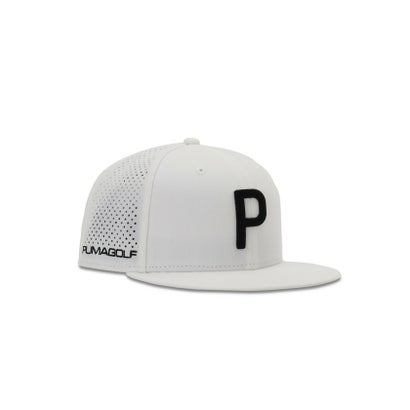 メンズ ゴルフ PUMA x NEW ERA 9FIFTY P キャップ PUMAxNEWERA 9FIFTY P CAP （PUMA Black）｜詳細画像