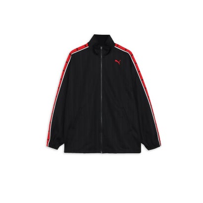 プーマ/メンズ/SHADOW STRIPE ニットジャケット （PUMA BLACK）｜詳細画像