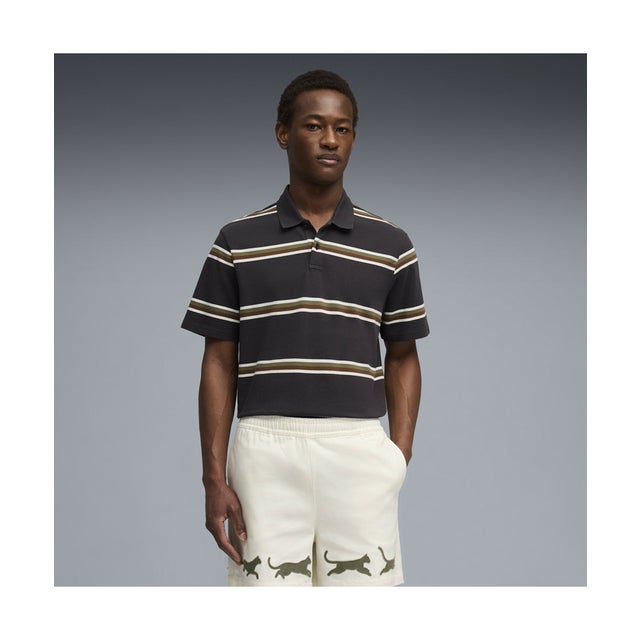 メンズ ゴルフ x GGNC 半袖 ポロシャツ X GGNC Polo （Flat Dark Gray）