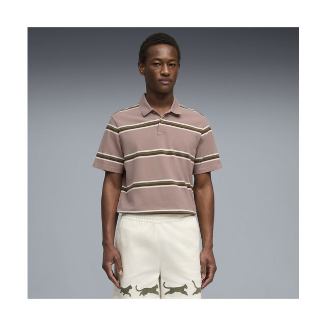 メンズ ゴルフ x GGNC 半袖 ポロシャツ X GGNC Polo （Sandstone）