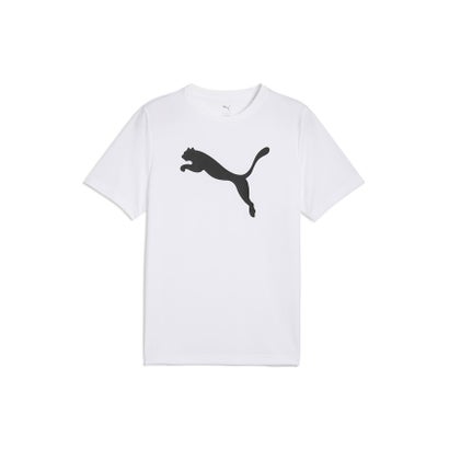 プーマ/メンズ/ESS プーマロゴ ポリ Tシャツ （PUMA WHITE）｜詳細画像