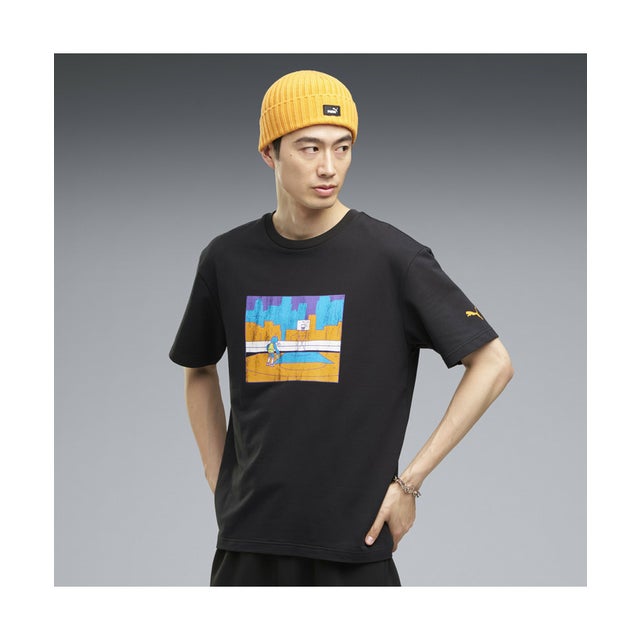 メンズ ESS エレベーテッド MX ベビーテリー 半袖 Tシャツ ESS ELEVATED SS BP TEE （Black）