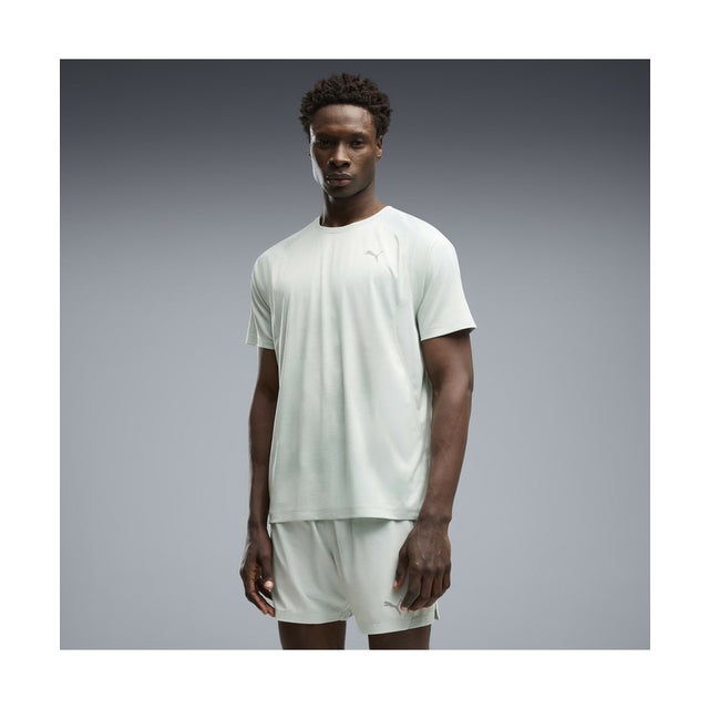 メンズ ランニング ヴェロシティ AOP 半袖 Tシャツ M Run Velocity AOP Tee （Cr?me De Mint）
