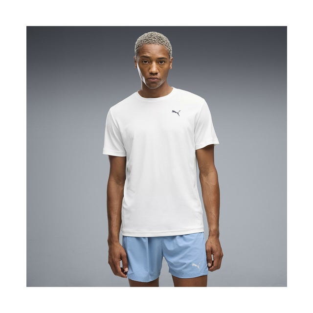 メンズ ランニング ニトロ グラフィック 半袖 Tシャツ M Run Nitro Graphic Tee （White）
