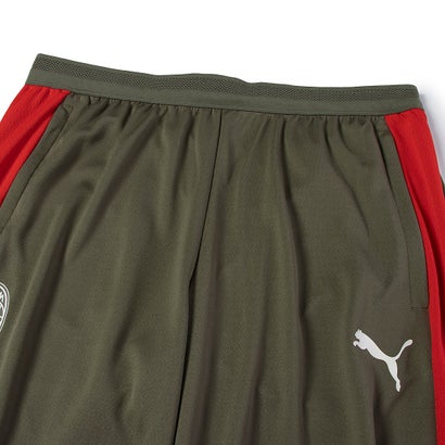 ACミラン 26/27 トレーニング 1/4 ジップトップ&トレーニングパンツ(ライトグレー×グリーン)｜詳細画像