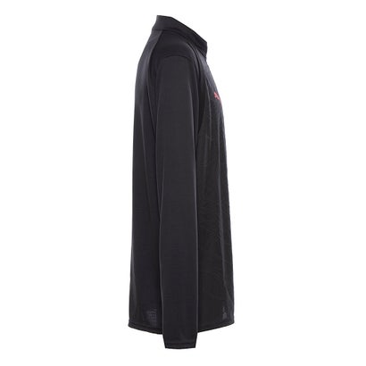 ACミラン 26/27 トレーニング 1/4 ジップトップ&トレーニングパンツ(ブラック×ブラック)｜詳細画像