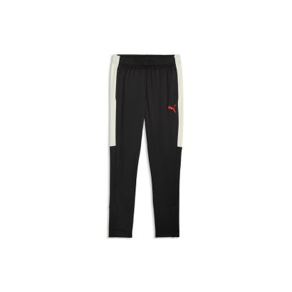 メンズ サッカー INDIVILIGA TR パンツ IndividualLIGA Training Pant （PUMA Black-Ultra Red-Sugared Almond）｜詳細画像