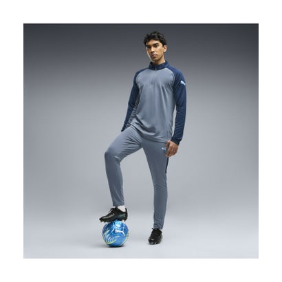 メンズ サッカー INDIVILIGA TR パンツ IndividualLIGA Training Pant （PUMA Black-Ultra Red-Sugared Almond）｜詳細画像