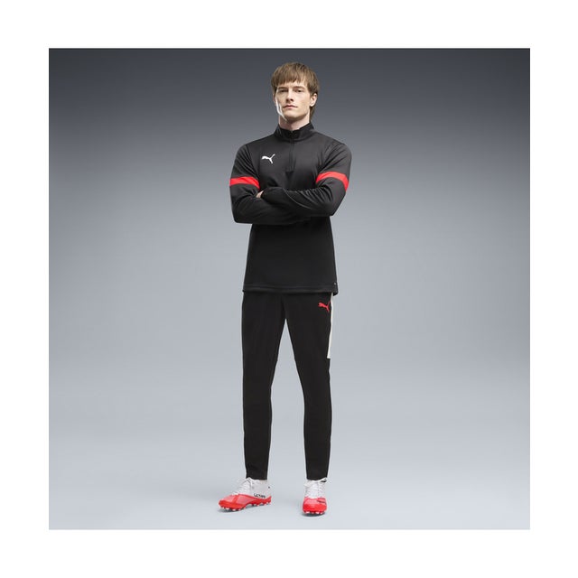 メンズ サッカー INDIVILIGA TR パンツ IndividualLIGA Training Pant （Black-Ultra Red-Sugared Almond）