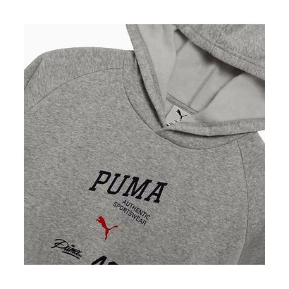 プーマ PUMA プーマ/メンズ/ESS ELEVATED MX ロゴフーディー （LIGHT GRAY HEATHER）｜詳細画像