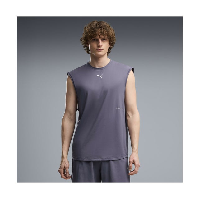 メンズ ランニング ブライトストライド クラウドスパン スリーブレス シャツ M BRIGHTSTRIDE Cloudspn Tank （Inky Depths）