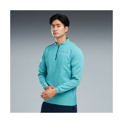 メンズ ゴルフ FOG ハーフジップ ミドラー 長袖 シャツ HALF ZIP MIDDLER L/S （PUMA Black）｜詳細画像