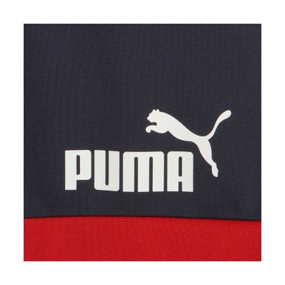 メンズ ポリ カラーブロック スーツ 上下セット Poly Colorblock Suit （New Navy）｜詳細画像
