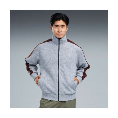 メンズ ESS エレベーテッド ニット トラックジャケット ESS ELEVATED TRACK JACKET （Vapor Gray）｜詳細画像