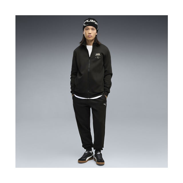 メンズ スポーツ ファッション スウェット スーツ FL 上下セット SPORT FASHION Sweat Suit （Black）