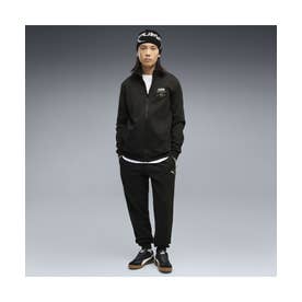 メンズ スポーツ ファッション スウェット スーツ FL 上下セット SPORT FASHION Sweat Suit （Black）
