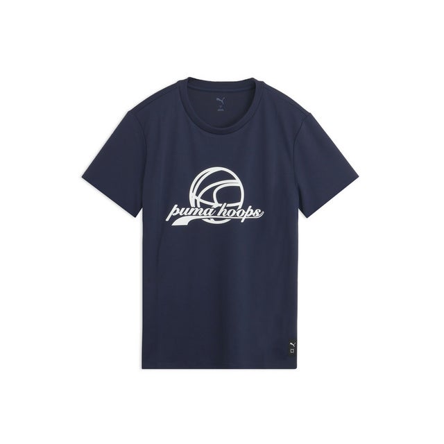 メンズ バスケットボール HOOPS グラフィック 半袖 Tシャツ HOOPS Graphic TEE （Navy）