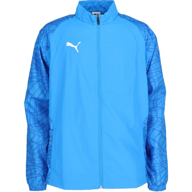 サッカー チームファイナル TEAMFINAL ウラトリコット ウーブン JKT メンズ ジャケット アウター ウィンドブレーカー （02 ELECTROROYAL）