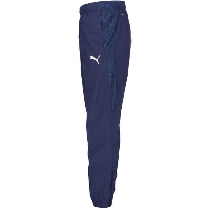 プーマ PUMA サッカー チームファイナル TEAMFINAL ウラトリコット ウーブン パンツ メンズ ボトムス ウィンドブレーカー 防風素材 （03 PUMABLACK）｜詳細画像