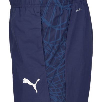 プーマ PUMA サッカー チームファイナル TEAMFINAL ウラトリコット ウーブン パンツ メンズ ボトムス ウィンドブレーカー 防風素材 （03 PUMABLACK）｜詳細画像