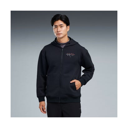 メンズ ゴルフ FOG ウォーム ジップ フーディ SWEAT ZIP HOODY JACKET （Platino Gray）｜詳細画像