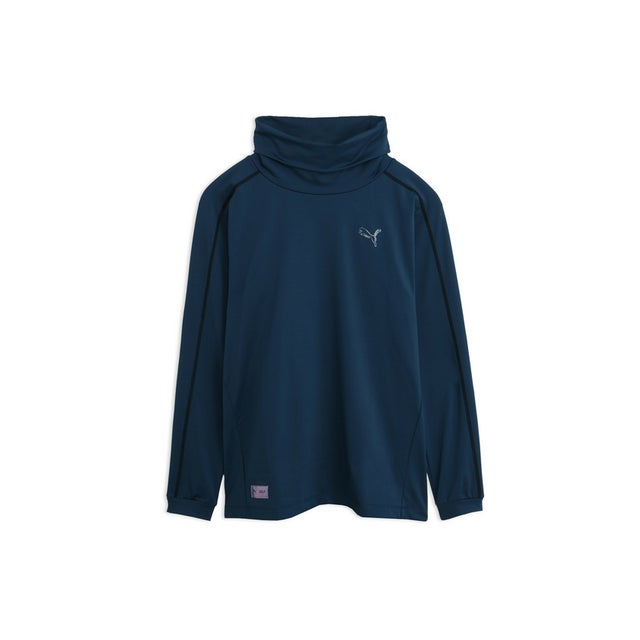 メンズ ゴルフ CG ジク T7 ウォーム ハイネック シャツ ZIKU HIGHNECK L/S （Midnight Petrol）