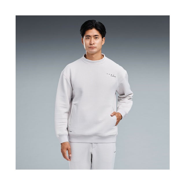 メンズ ゴルフ FOG ウォーム ミドラー 長袖 シャツ WARM MIDDLER L/S （Platino Gray）