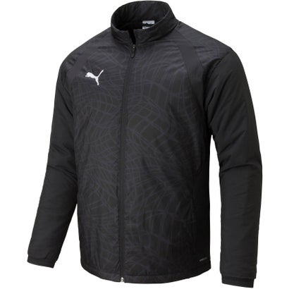 プーマ PUMA サッカー チームファイナル TEAMFINAL パテッド ウーブン JKT メンズ ジャケット アウター ウィンドブレーカー 防風 中 （01 PUMARED）｜詳細画像