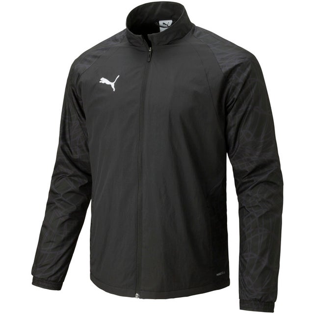 サッカー チームファイナル TEAMFINAL ウラトリコット ウーブン JKT メンズ ジャケット アウター ウィンドブレーカー （03 PUMABLACK）