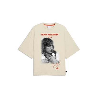 メンズ マクラーレン ジェームス ハント 半袖 Tシャツ 1 McLaren James Hunt Tee1 （Titan Black）｜詳細画像