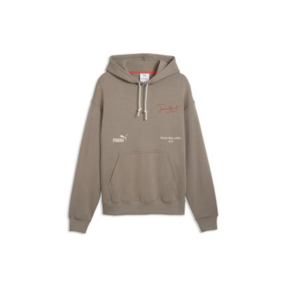 メンズ マクラーレン ジェームス ハント グラフィック フーディ McLaren James Hunt Hoodie （Mouse Gray）｜詳細画像