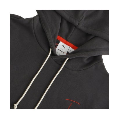 メンズ マクラーレン ジェームス ハント グラフィック フーディ McLaren James Hunt Hoodie （Mouse Gray）｜詳細画像
