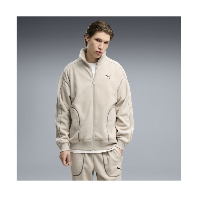 メンズ ESS エレベーテッド リラックスド ウィンタライズド トラックジャケット ESS ELEVATED Relaxed Winteri （Silver Fog）