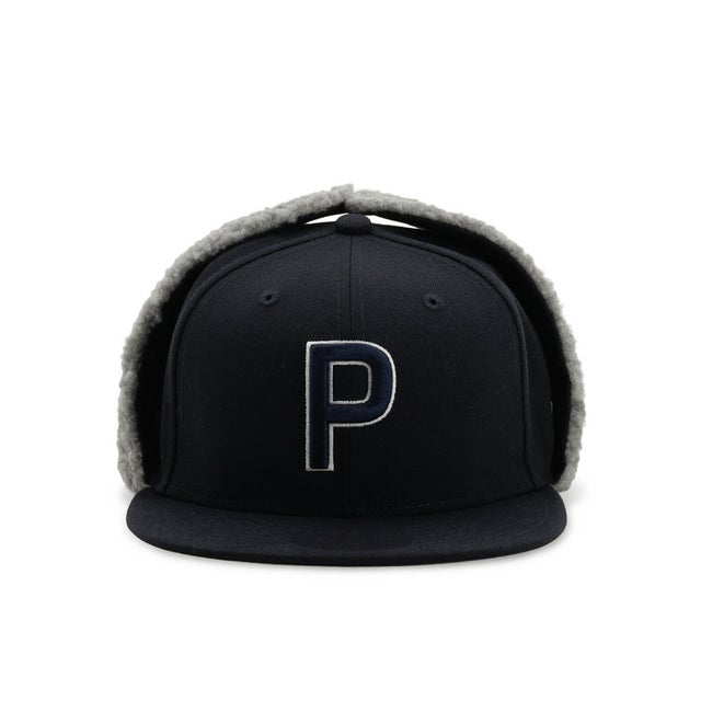 メンズ ゴルフ x NEW ERA 59 FIFTY ドッグイヤー キャップ PUMAxNEWERA 59FIFTY Dog Ear （Deep Navy）