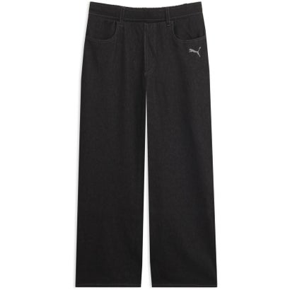 プーマ PUMA ESS ELEVATED デニム ライク PT 693737 （05 PUMABLACK）｜詳細画像
