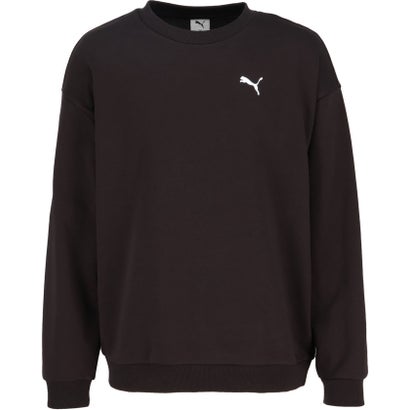 プーマ PUMA ESS ELEVATED MX グラフィッククルー メンズ トップス 長袖 トレーナー スウェット 吸水速乾 クルーネック リラックス （73 PERSIANBLUE）｜詳細画像