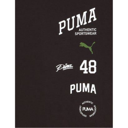 プーマ PUMA ESS ELEVATED MX ロゴ LS T シャツ  638526 （04 LIGHTGRAYHEATHER）｜詳細画像