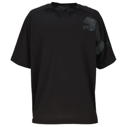 プーマ PUMA LOGO AOP SS T シャツ  529590 （02 PUMAWHITE）｜詳細画像