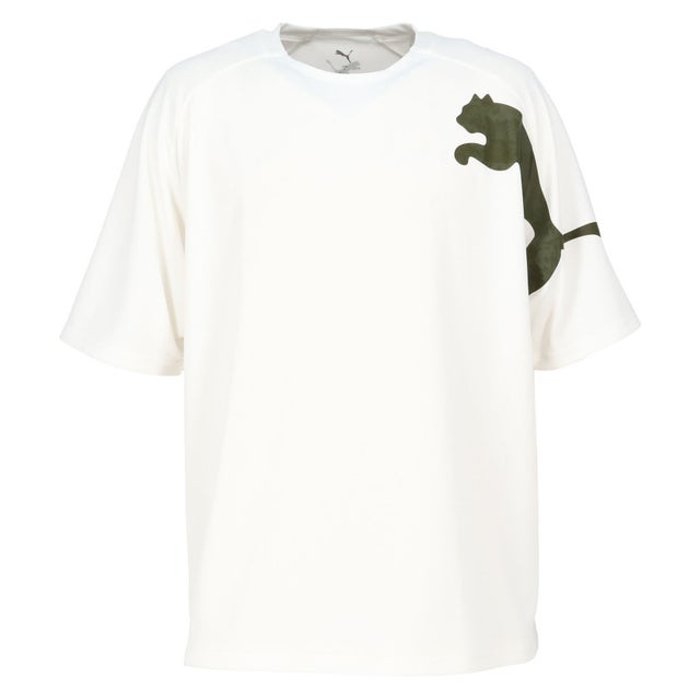 LOGO AOP SS T シャツ  529590 （02 PUMAWHITE）