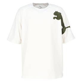 LOGO AOP SS T シャツ  529590 （02 PUMAWHITE）