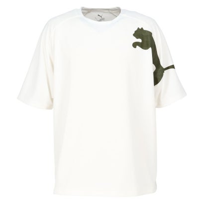プーマ PUMA LOGO AOP SS T シャツ  529590 （01 PUMABLACK）｜詳細画像