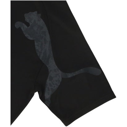 プーマ PUMA LOGO AOP SS T シャツ  529590 （01 PUMABLACK）｜詳細画像