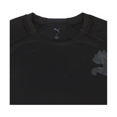 プーマ PUMA LOGO AOP SS T シャツ  529590 （01 PUMABLACK）｜詳細画像