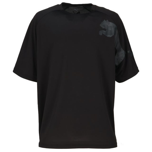 LOGO AOP SS T シャツ  529590 （01 PUMABLACK）
