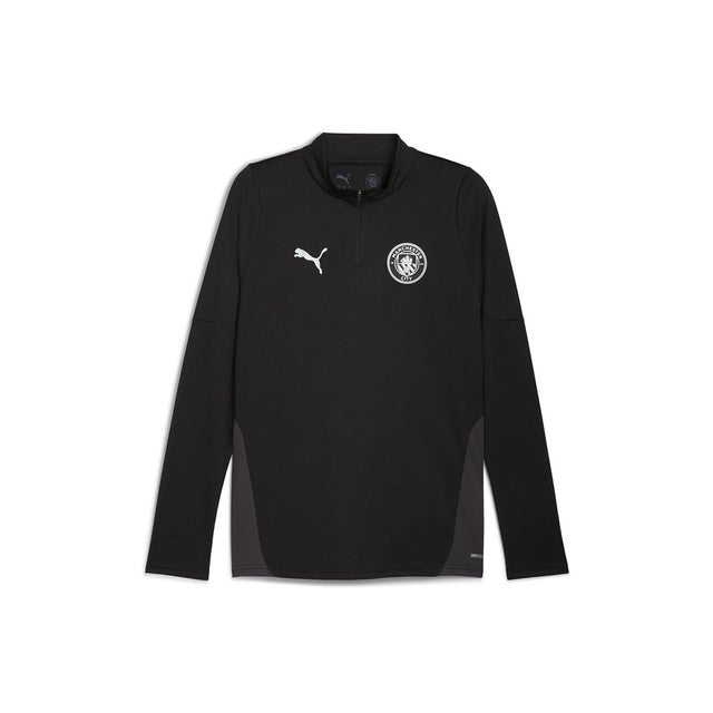 /メンズ/MCFC TR 1/4 ジップトップ （BLACK-SILVER）