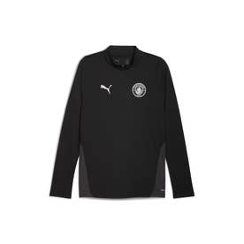 /メンズ/MCFC TR 1/4 ジップトップ （BLACK-SILVER）